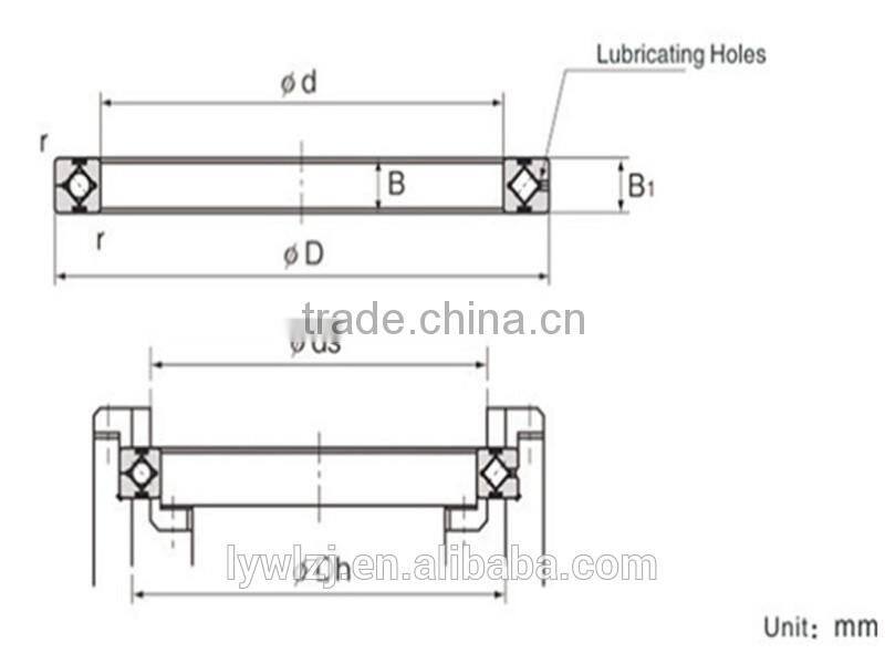crossed roller bearings WL-RA9008