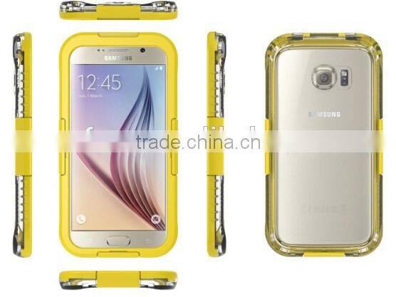 Strong quality waterproof case For Samsung Galaxy S6/edge / diving phone case for Samsung