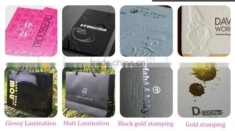 twisted Packaging bag/ white board shopping Bag /handle paper bag