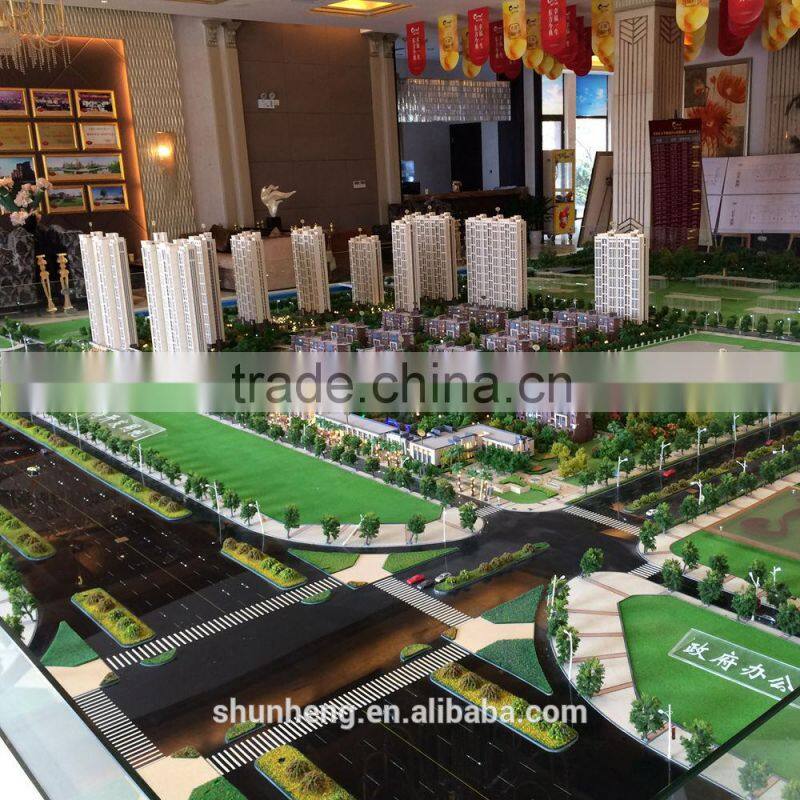 Residential apartment scale building model for sale centre