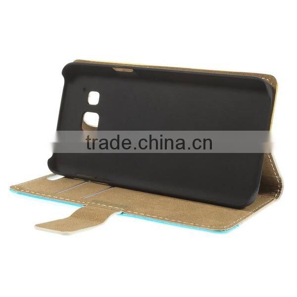 for samsung galaxy A3 case,stand pu leather wallet case for samsung galaxy A3 stylish case,wholesale