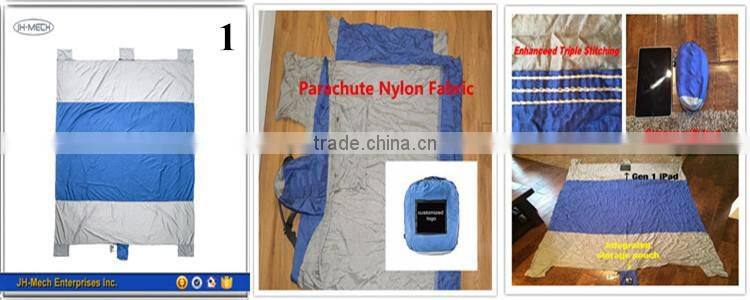 Highly Recommended Multi Function OEM Round Beach Camping Blanket