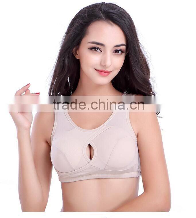 Underwired seamless padded sports bra hot sex bra for women