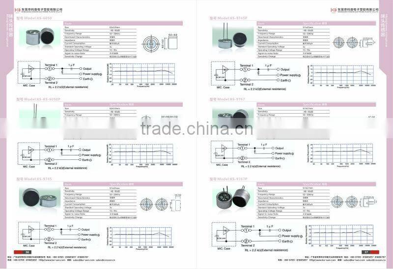 noise cancelling microphone