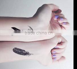 New product romantic design flag custom body art temporary tattoo
