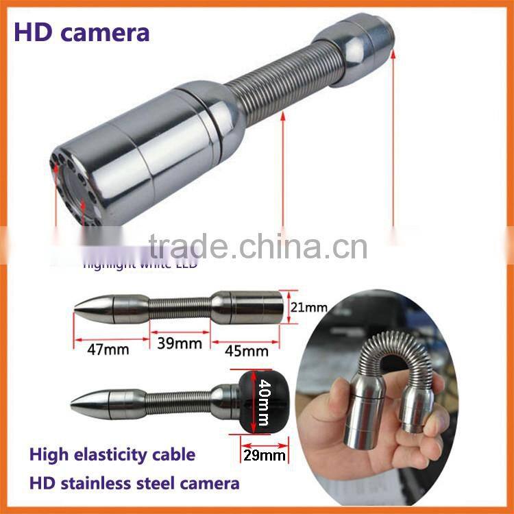 Top quality Pipe Inspection System 20M/30m/40m/50m/80M Waterproof Pipe/Wall Sewer Snake Inspection Camera System cctv drain