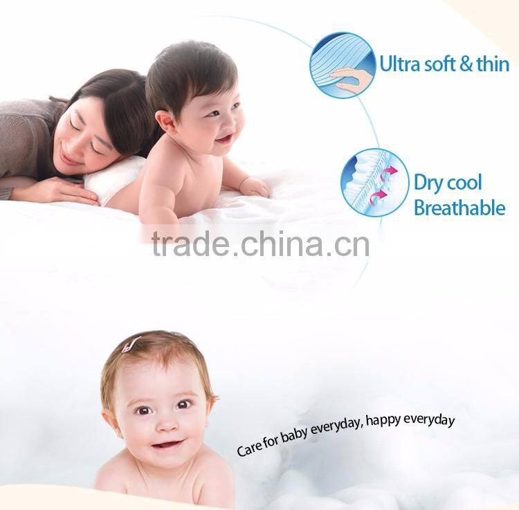 Soft Breathable Absorption and Leak Guar Anti-Leak baby high quality diapers