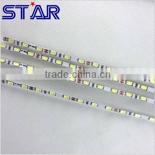 100cm 4mm width 5730 0.1w/led 90led/m 12v cold white back light SMD LED Sidelit light strip