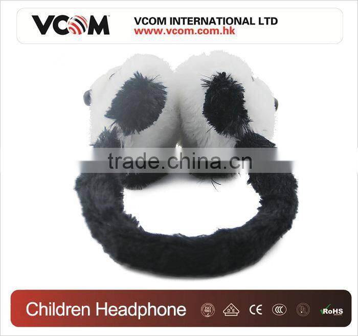 2015 VCOM Winter Earmuff Plush Warm Headphone with Factory Price