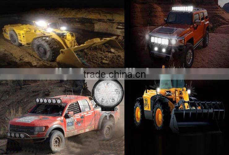 18W LED Work Light SUV Cree Off-road Boat Headlight Spot Driving Fog Light Mounting Bracket