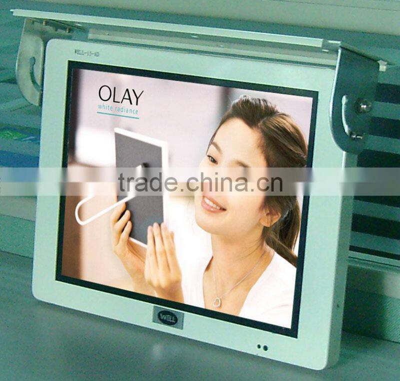 19 inch to 45 inch lcd bus advertising player with USB networking,lcd bus video advertising player