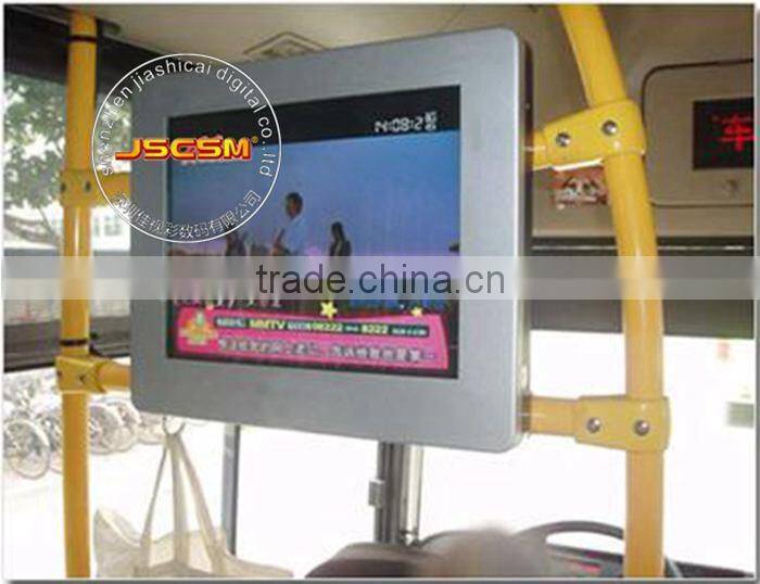 Hot 22 inch Wireless indoor bus lcd advertising screen tv monitor support wifi 3g for bus advertising