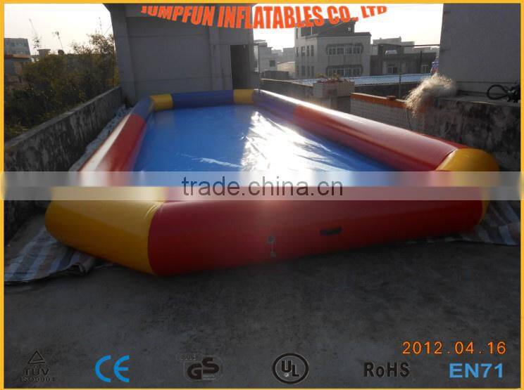 Pool Inflatable and water balloon and water totter games