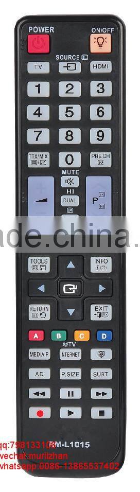 High Qaulity Black 51 Keys RM-L1080C LCD COMMON TV Remote Control for SAMSUNG Universal Led remote with back light