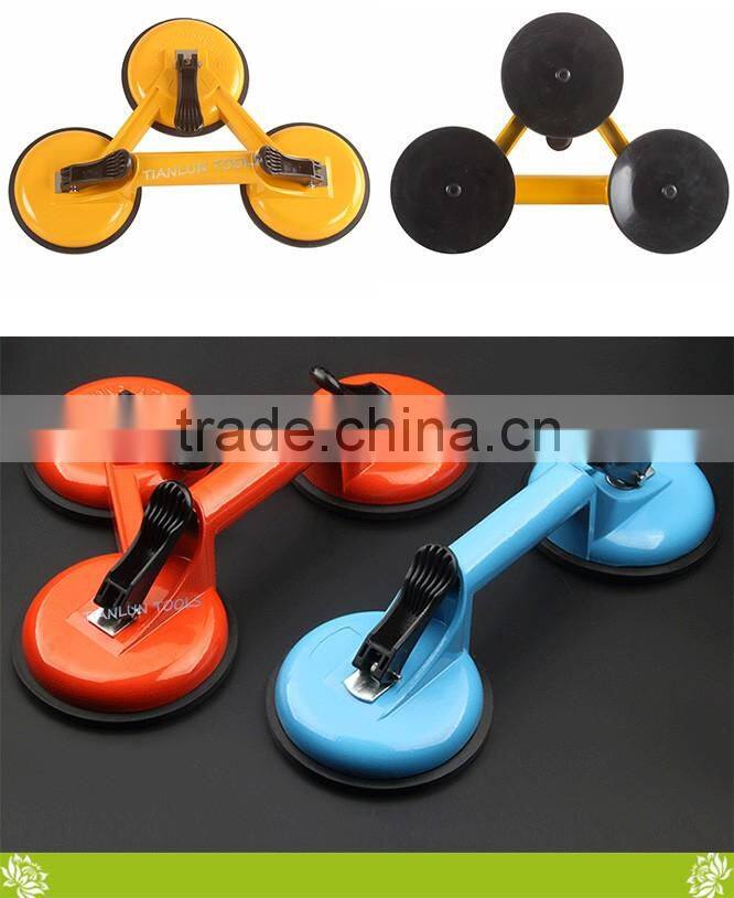 Plastic Single claw Car Vacuum Glass Suction Lifter,5''aluminium glass suction cup,2'' inch mini glass sucker