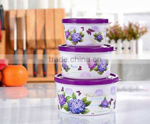 plastic food container 2 compartments food container