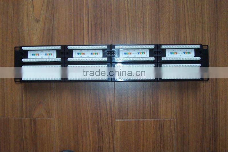 W-TEL network 24port UTP SC/ST/LC ODF patch panel cat6cat7