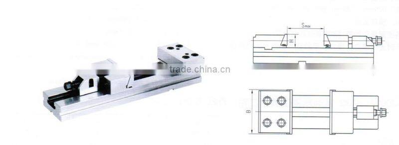 quickly clamping high quality steel precision modular vise