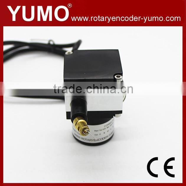Pulse signal 1000mm Rope displacement sensor wire rotary encoder