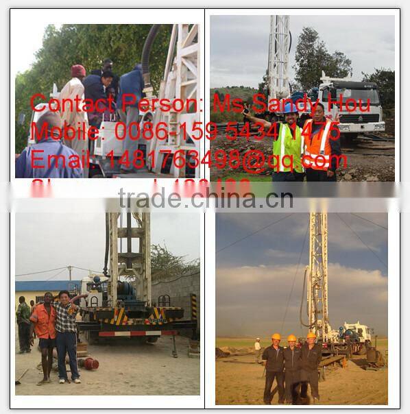 truck mounted water well drilling machinery 350 meters