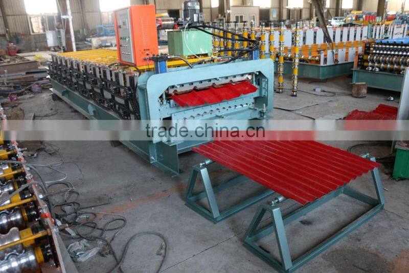 Double Deck Profile Metal Roofing Sheet Making Machine For Sale