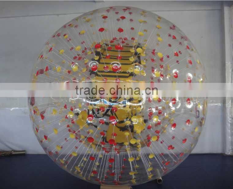 Hola inflatable zorb ball/zorb ball price