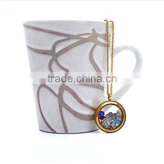 brushed gold heirloom locket custom