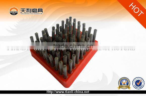 abrasive diamond brush fickert,stone polishing brush