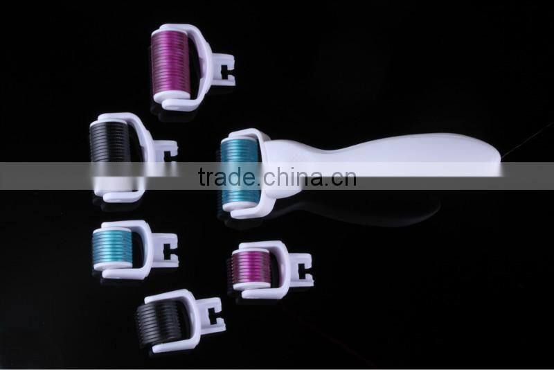 Best price face/body derma roller 600/1200 needles jiatailonghe