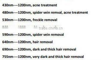 Professional skin spot removal machine ipl shr opt