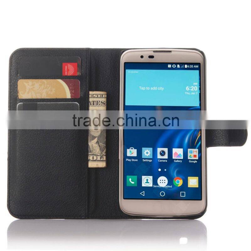 CHEAP COW SKIN TEXTURE Soft Wallet Stand PU Leather Case For LG K10 M2 FLIP LEATHER CASE