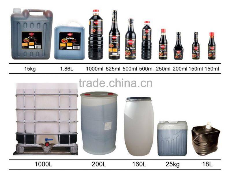 1.86L Chinese Dark Soy Sauce for Restaurant 5lbs