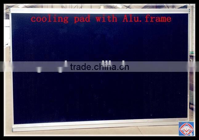 5090/7090 brown/green/black coated-single side evaporative cooling pad for greenhouse farming equipment