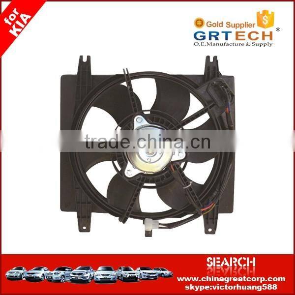 QF005D high quality radiator motor fan for pride