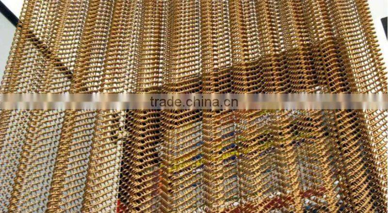 Decorative commercial kitchen wall panels, decorative wire mesh panels