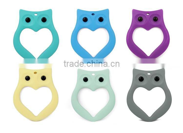China Export Factory BPA free child safty chewalble funny baby teether
