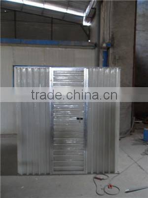 Metal garden sheds with floors