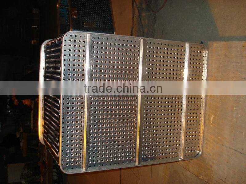aluminum turnover basket