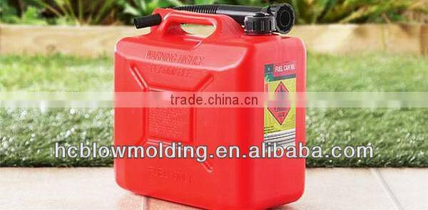 OEM blow molding plastic cans the functional 5L/10L jerry can/gas tank
