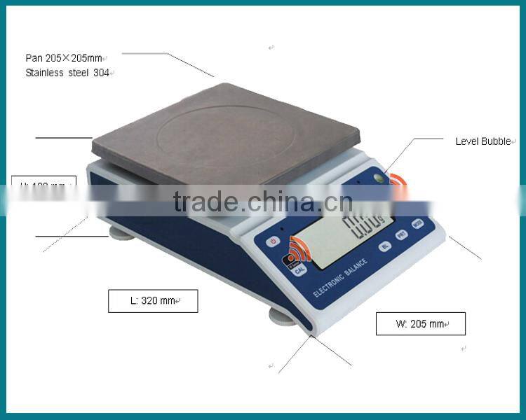 2kg 0.01g constant weighing carat counter scale
