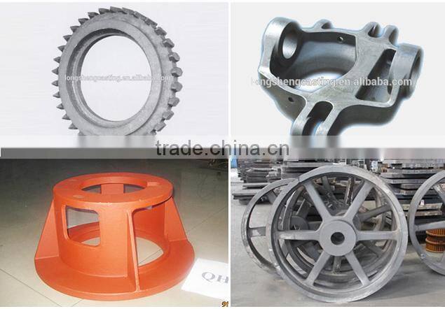 Casting Ductile Iron Parts/ Jack Nut,abnormity iron casting / precision/elevator parts