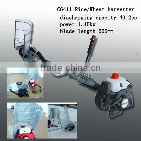 gasoline engine paddy harvester CG411A