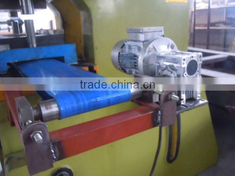 Production line for automatic blanking, forming, drawing