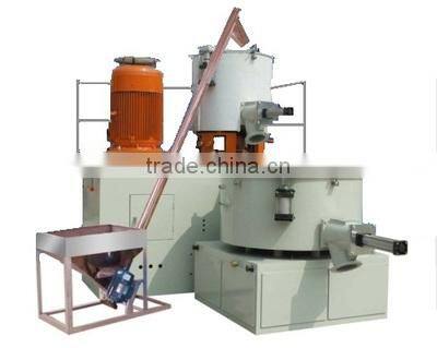 High output 100-1500kg/h pvc turbo mixer producer