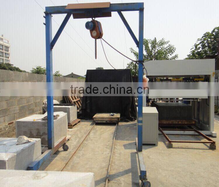 Wire cutting equipment for cutting CLC lightweight foam concrete