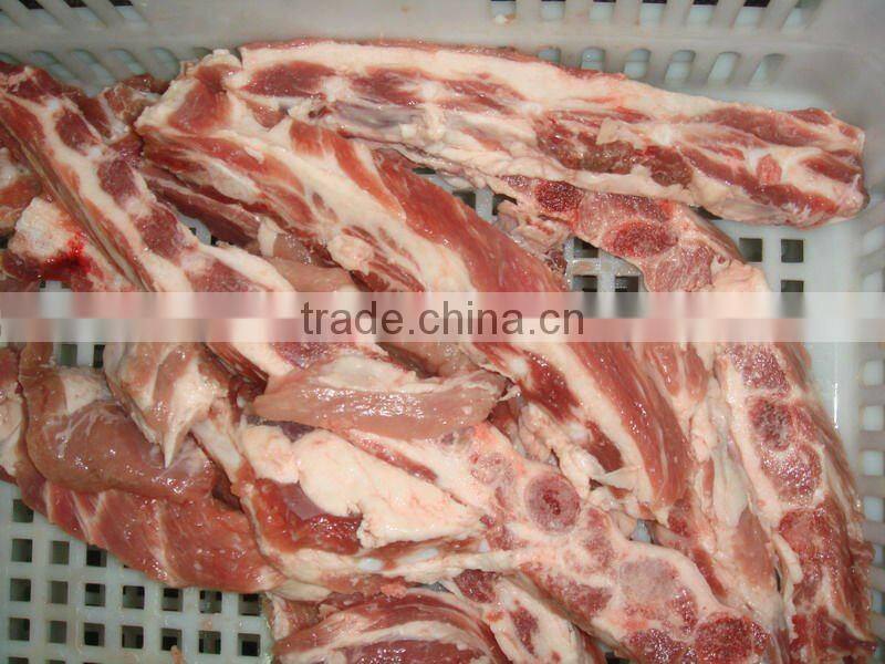 TB-804C High-efficiency pork ribs cutting machine (Video)