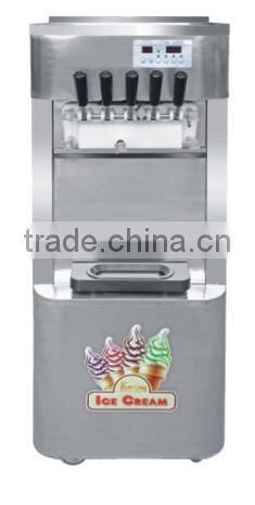 Commercial soft serve ice cream machine/mcdonald's soft ice cream machine,5 flavour ice cream machine ZQR-385