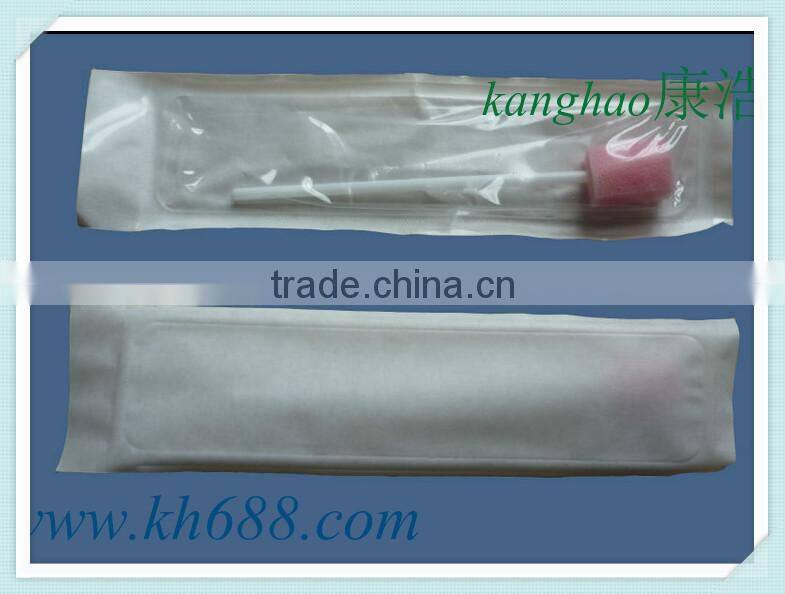 Factory directly sell dental swab,open cell polyester swab, polyther open cell oralswb, dental supplier