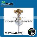 Metal Sprinkler With Step Spike / Taiwan