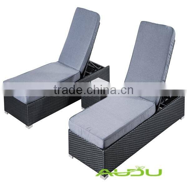 Rattan Plastic Sun lounger,Aluminium Sun Lounger,Beach Sun lounger
